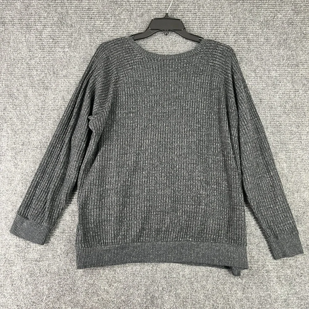 Torrid Waffle Knit Sweater Women 1X Crew Neck Pullover Long Sleeve‎ Cozy Top